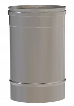 EW PLUS Längenelement 250 mm Edelstahl